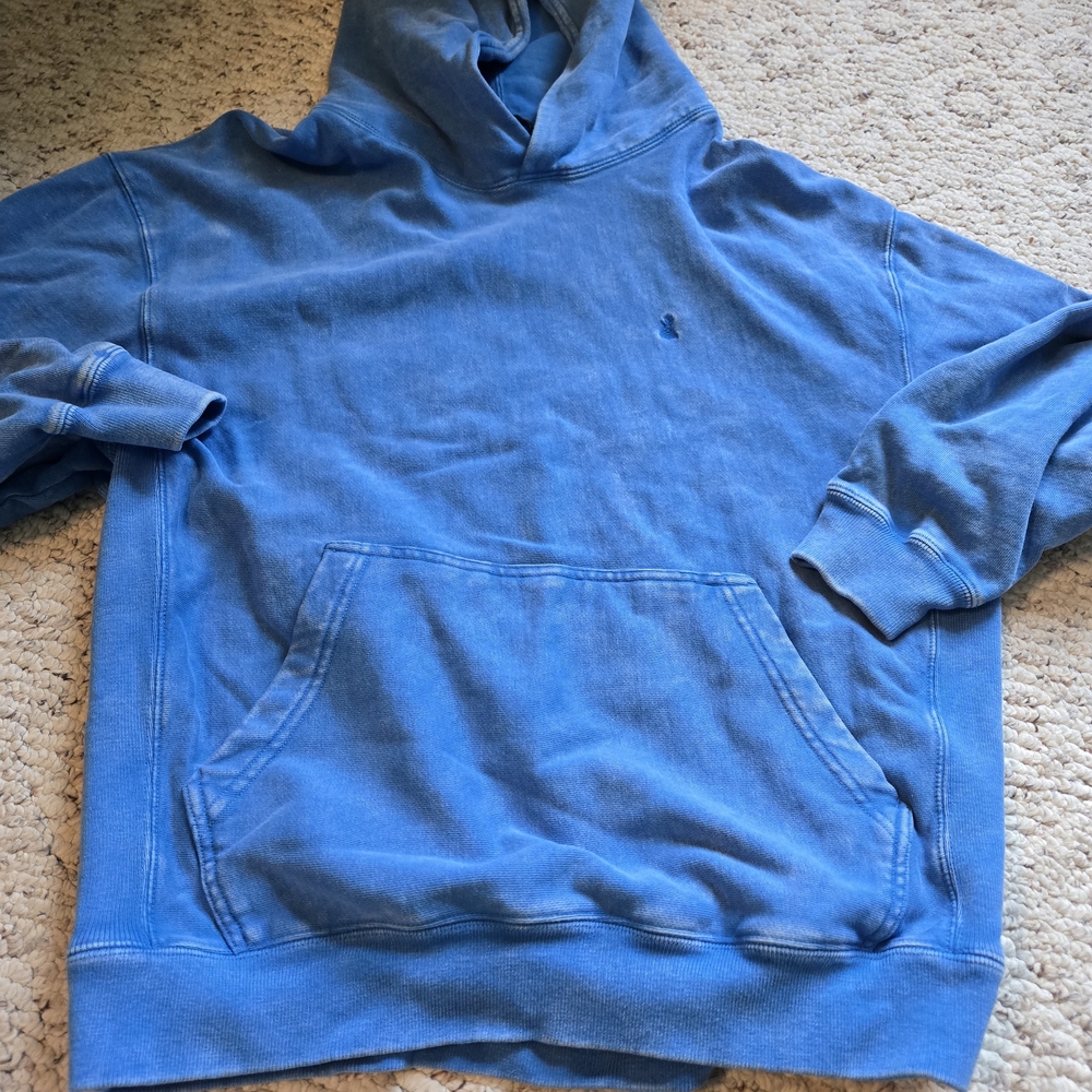 chubbies Blue Crewneck Hoodie Sweatshirt